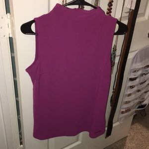 High neck sleeveless